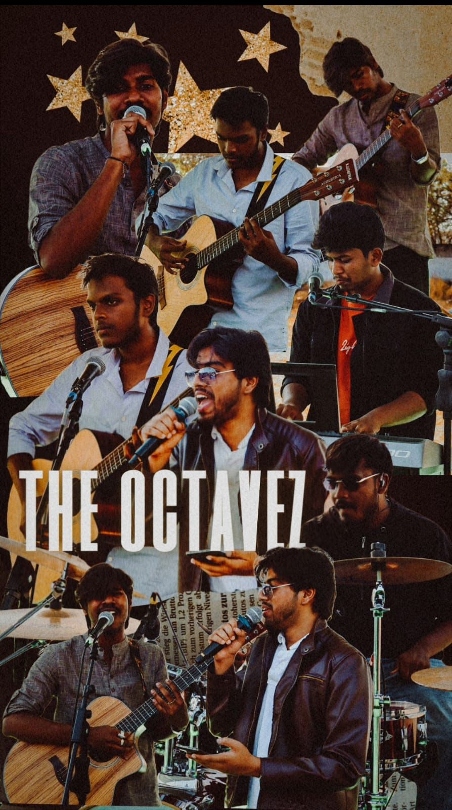 The Octavez poster collage